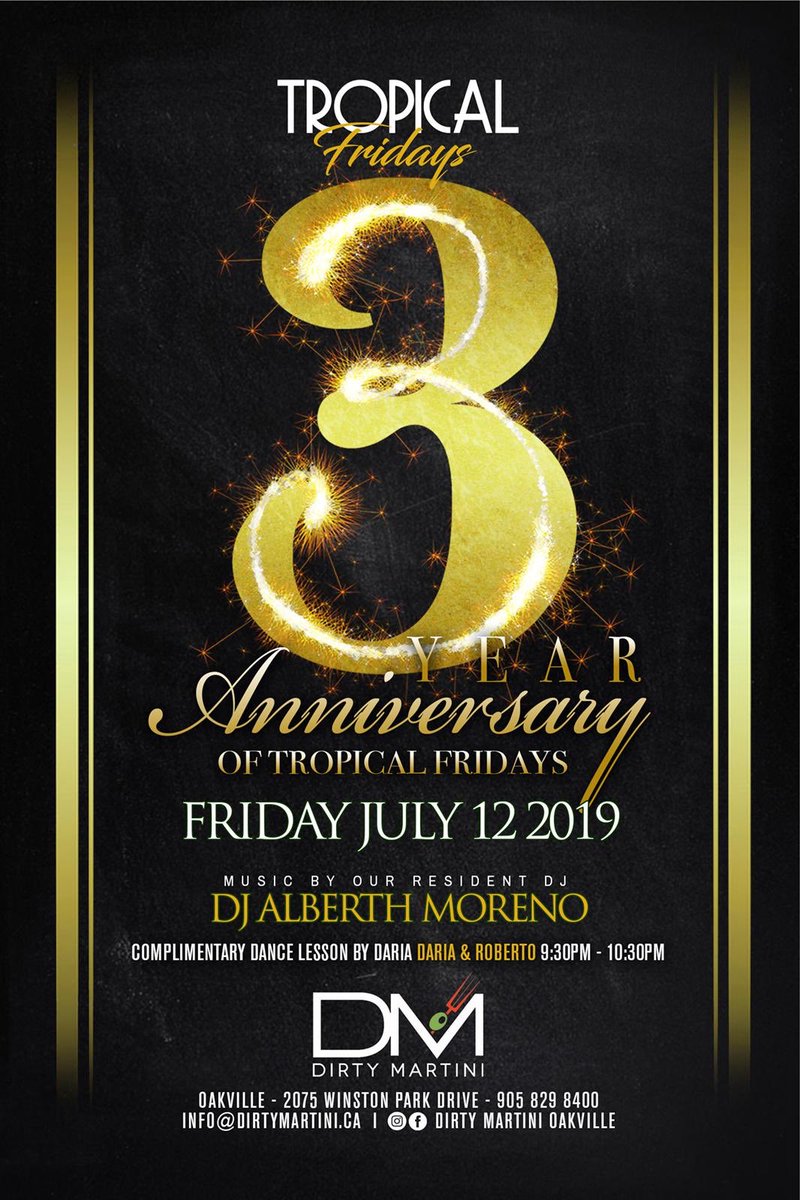 _dirtymartini's tweet photo. Tonight 3 Year Tropical Anniversary Party at @_dirtymartini. Come dance dance and more dance! https://t.co/5wwiY7BW4x