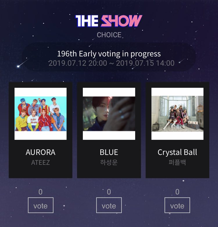 ATEEZcommunity's tweet photo. 🚨🚨ATINY!🚨🚨

@ATEEZofficial are nominated for THE SHOW!

Please vote for them on the starpass app!
You can collect points or buy them.
Don’t leave voting till the last minute!
Vote NOW on the starpass app 
Let’s give Aurora a win! 

RT &amp; Spread the word fast https://t.co/1BaBNJvc9O