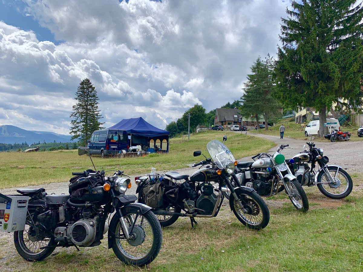 Dieselbike's tweet photo. #Diesel #motorcycles attending the 2019 #Gaschney #classic #motorcycle hill climb event. https://t.co/n8xvZkjStQ