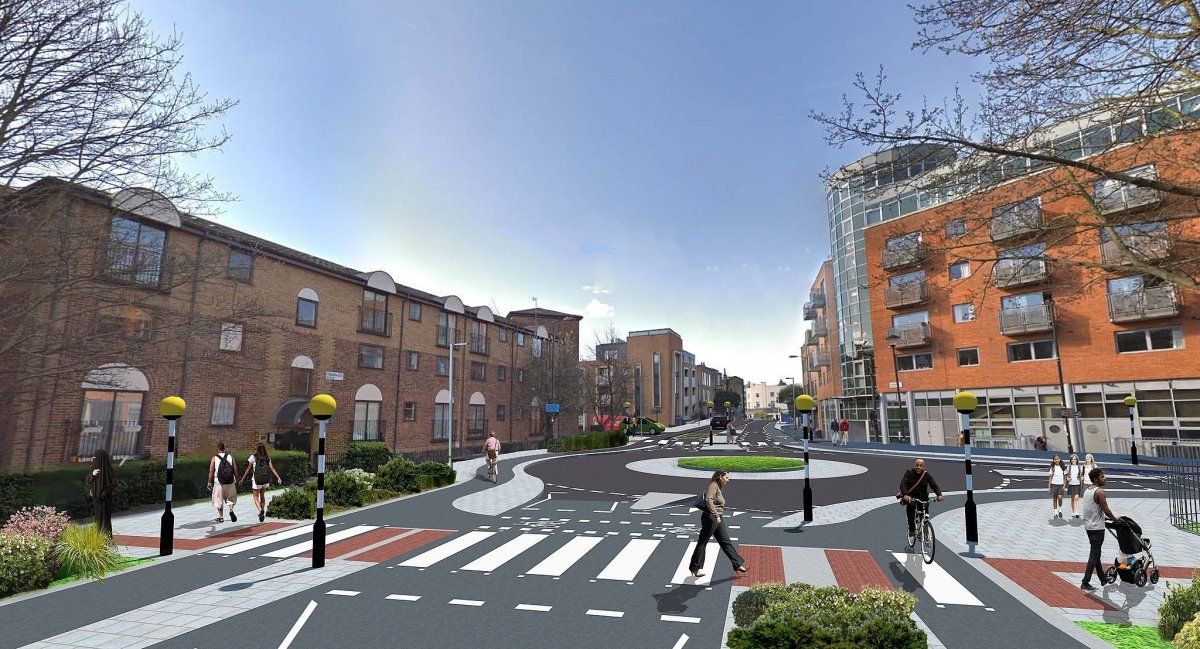 CycleIslington's tweet photo. The first half of Quietway 10 is almost here. Please fill in the consultation and let Islington know you want cycle tracks on Drayton Park. https://t.co/eEKGepwOWr The plans will improve the area for everyone, and they deserve your support. #qw10 #DraytonDoublePark https://t.co/ebrS1GjfiC