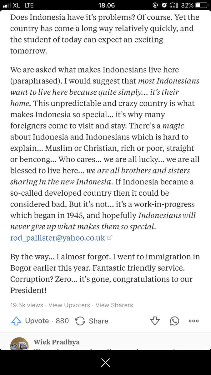 Apakah yang bertanya orang Indonesia yang pesimis nan skeptis?

Jawaban Rob ini patut dibaca sampe habis
quora.com/What-makes-Ind…
