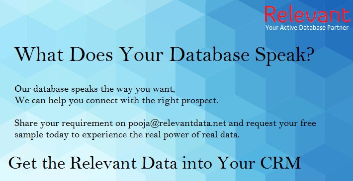 Enrich Your CRM Now, Get The Right Data Into Your CRM.