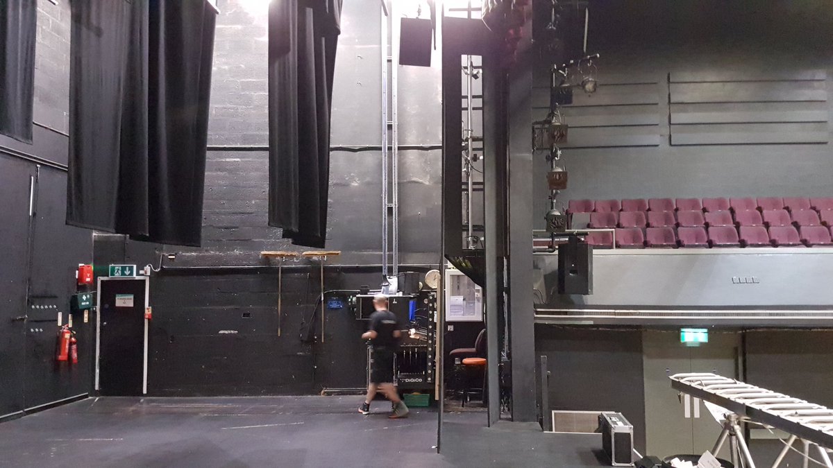 JBranson_'s tweet photo. Excited to be shadowing @spacentre Technical Team today. Already swept the stage #startatthebottom #leamington #warwickdistrictcouncil https://t.co/EPZpDebxls
