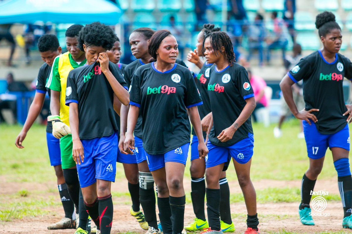 TheSociaLiga's tweet photo. In the Women's Liga, every match (day) now is a big one!
@Dannazfc_ladies π @KnightsLadies #DALKNL
@AlimoshoFCL π @SaintsFCLadies_ #ALLSAL
#SociaLigaMD5 #SociaLiga #MoreThanAGame #Bet9jaSociaLiga https://t.co/hjYnzDpLkF
