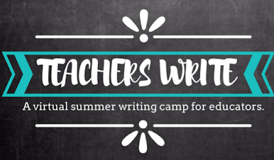 KateMessner's tweet photo. It's not too late to sign up for #TeachersWrite for this summer! We have two more weeks of writing craft lessons and prompts on the way. Details &amp; a link to sign up are here: https://t.co/jFOCLt36dM https://t.co/iEcB6GyQB8
