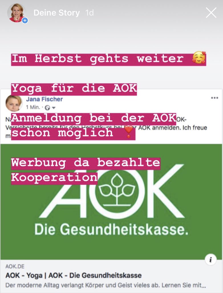 Yogatherapeutin's tweet photo. Nach dem Kurs ist vor dem Kurs #yoga für die #aok Anmeldung bei der AOK schon möglich. https://t.co/FTzkdIDX7L