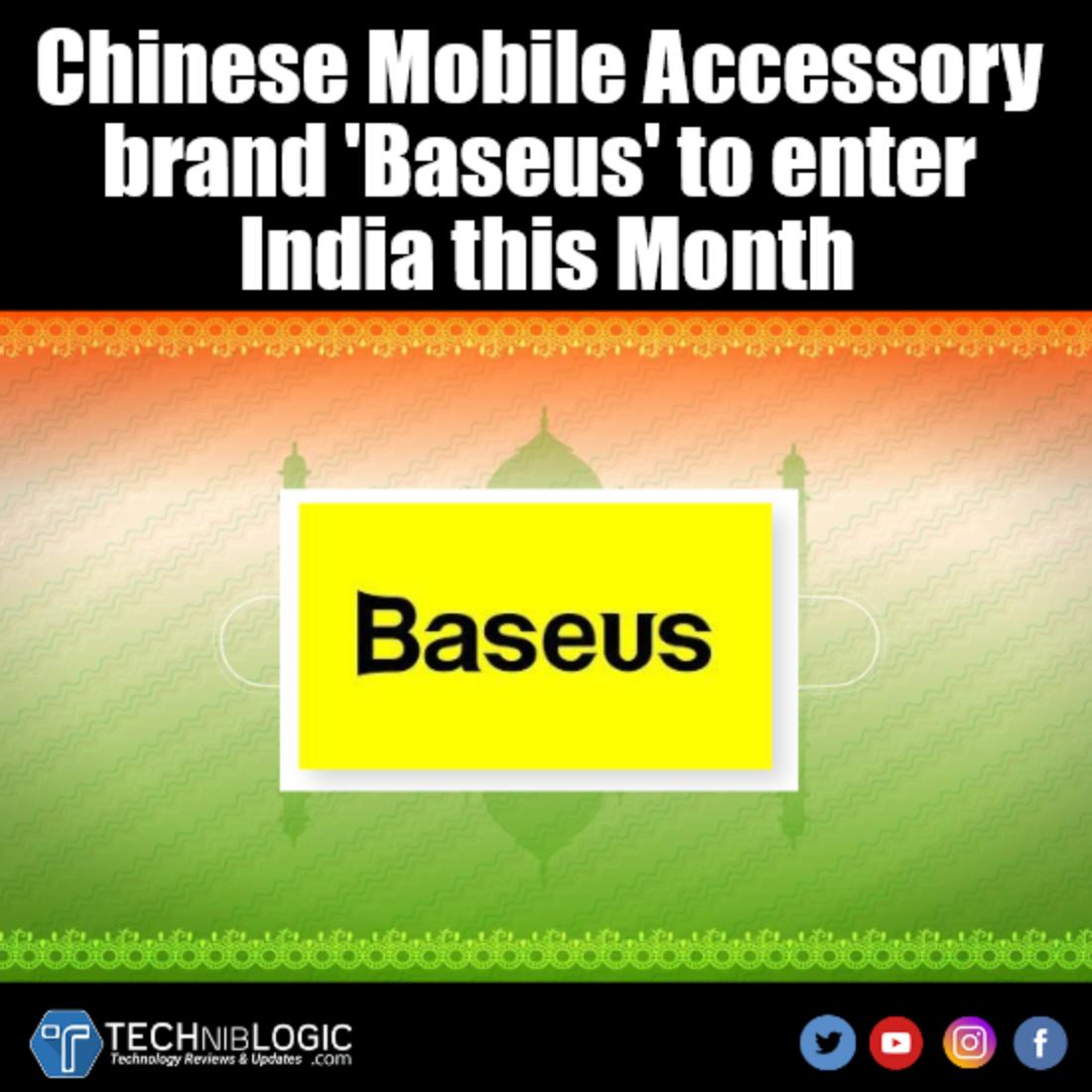 techniblogic's tweet image. Chinese #MobileAccessory brand '#Baseus' to enter #India this Month 
@baseusindia