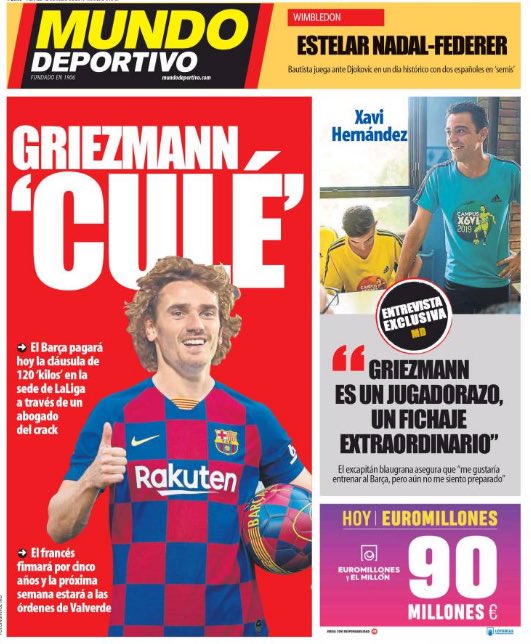 AntologiaP's tweet photo. Así las principales portadas deportivas en España 🇪🇸 https://t.co/Piq3337mGv