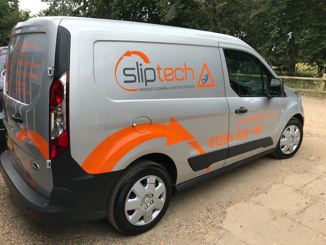 SliptechUK's tweet photo. Thank you @PremierSignsLtd for our newly sign written van. https://t.co/KvNZHD00X2