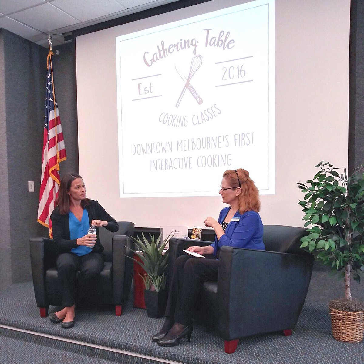 KeiserU's tweet photo. Business Owner Carrie Sullivan from the “Gathering Table” kicked off KeiserU #Melbourne #HawkTalk. Students learned about the experience of a #Entrepreneur &amp; #CulinaryExpert.
 
#keiseruniversity #keisermelbourne #keiserculinary #localbusinessowner 

Visit: https://t.co/77CVLm9pXS https://t.co/ec1MwQiLn2