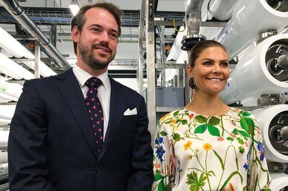 Louise G Crown Princess Victoria Of Sweden And Prince Felix Of Luxembourg Attended The Opening Of Morbylanga Waterworks In Oland T Co 7adxqv5vob T Co Zhp4jqxvyh