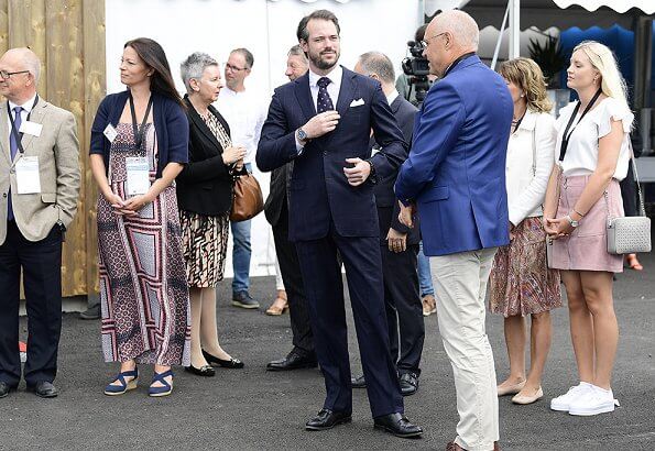 Louise G Crown Princess Victoria Of Sweden And Prince Felix Of Luxembourg Attended The Opening Of Morbylanga Waterworks In Oland T Co 7adxqv5vob T Co Zhp4jqxvyh
