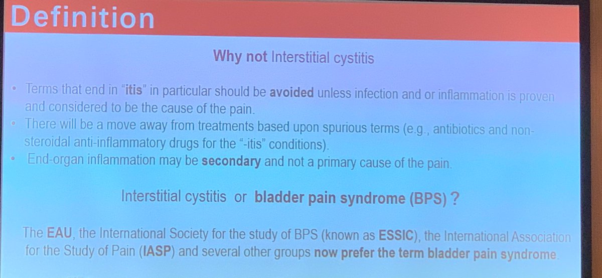 Jeantherapy_'s tweet photo. I see, IC! Time to start changing to the new lingo #ppcs2019 #ppcssydney #usanzurology https://t.co/cdFMbIUwI9