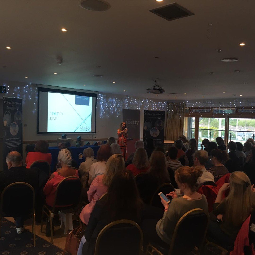 TempleogueDecor's tweet photo. We had a fantastic night at our @colourtrend Colour Evening a few weeks ago. We'd like to give a big thank you to Adele Roche, who gave a very insightful talk about colour and home décor. A big thank you to everyone who joined us! 

#colourevent #homedecor #colour #adeleroche https://t.co/DnlL5m2yYd