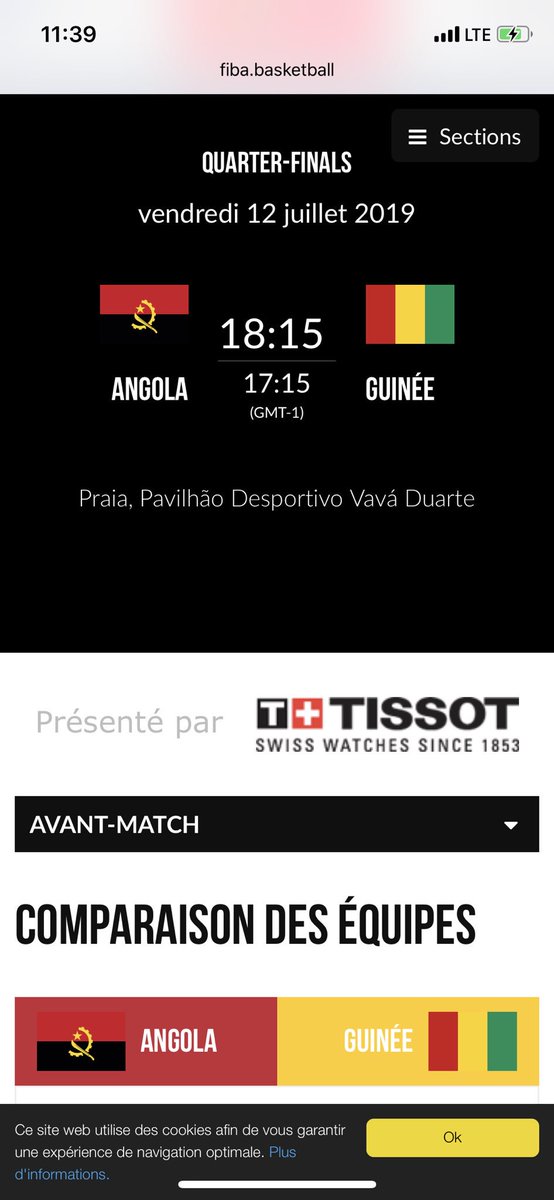 MrDamaro's tweet photo. Le 1/4 de finale de la Guinée 🇬🇳 ce soir a 18h15 🆚 l’Angola 🇦🇴 #GenerationDoree https://t.co/8W6DlLVOeS