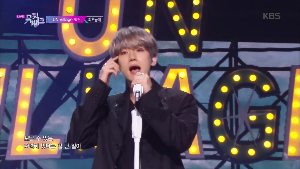 WeAreAerisHeart's tweet photo. 190712 | KBS Youtube Channel Update 

BAEKHYUN 백현 ' UN Village' Debut Stage  KBS MUSIC BANK 2019.07.12 

https://t.co/57cStmZUPN

#MGMAVOTE #EXO @weareoneEXO 

《 WeAreAerisHeart 》 https://t.co/ZK6b3DEZNy