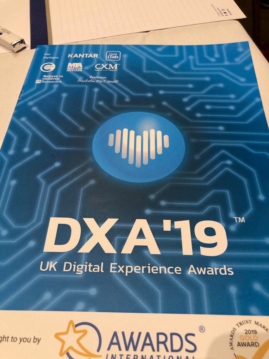 steinb2b's tweet photo. We're delighted to have been named 'Finalists' as part of the @UKDXAwards after being recognized for delivering exceptional #CustomerExperience.
Stay tuned to #DX19 as our team get ready to present our submission before the awards ceremony. https://t.co/w84fMmrNT7
