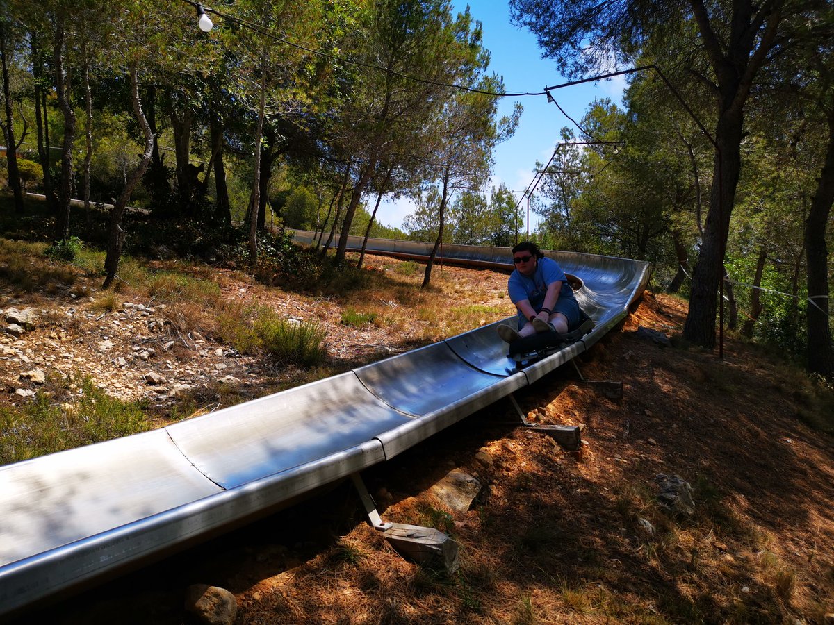 ACS_Sch_Trips's tweet photo. Miss. Jones having fun on the slide #acsbarcelona2019 https://t.co/scjLFuTa6k