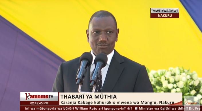 KamemeTvKenya's tweet photo. William Ruto: Karanja Kabage was a man of integrity and one who mentored many #RIPKabage https://t.co/q33dqf48WP