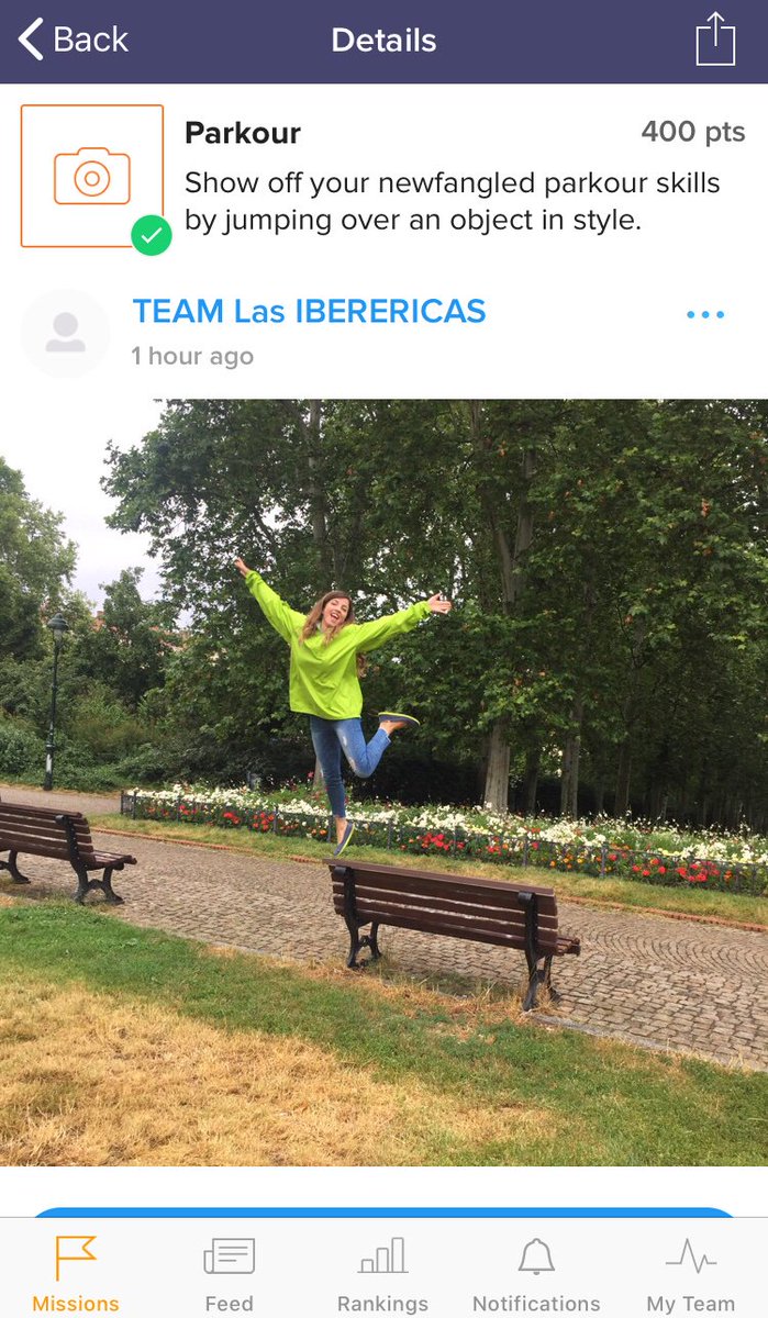 nodoycnelnombre's tweet photo. Day 5. 21st teaching skills: Newfangled parkour skills @EOIMurciacentro @ErasmusEOIMu @sepiegob #outdoorlearning #goosechaseapp #finalday #mierasmus #scavengerhunt #parkour #extrapoints https://t.co/ZTEWHFkcLE
