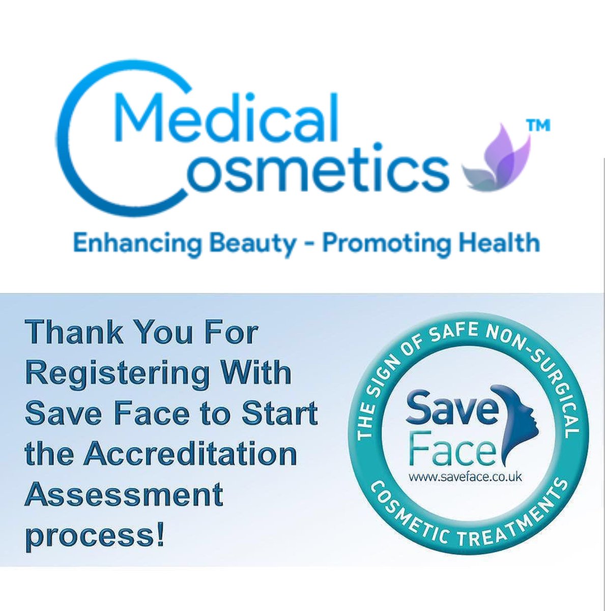 SaveFaceUK's tweet image. A BIG welcome to ASHER SADDIQI at @MedCosmetics. Thank you for choosing to register with Save Face, and to start the Accreditation process! #NOTTINGHAM #saveface #safepractice #staysafe #injectibles #aesthetics #antiwrinkle #dermalfiller
