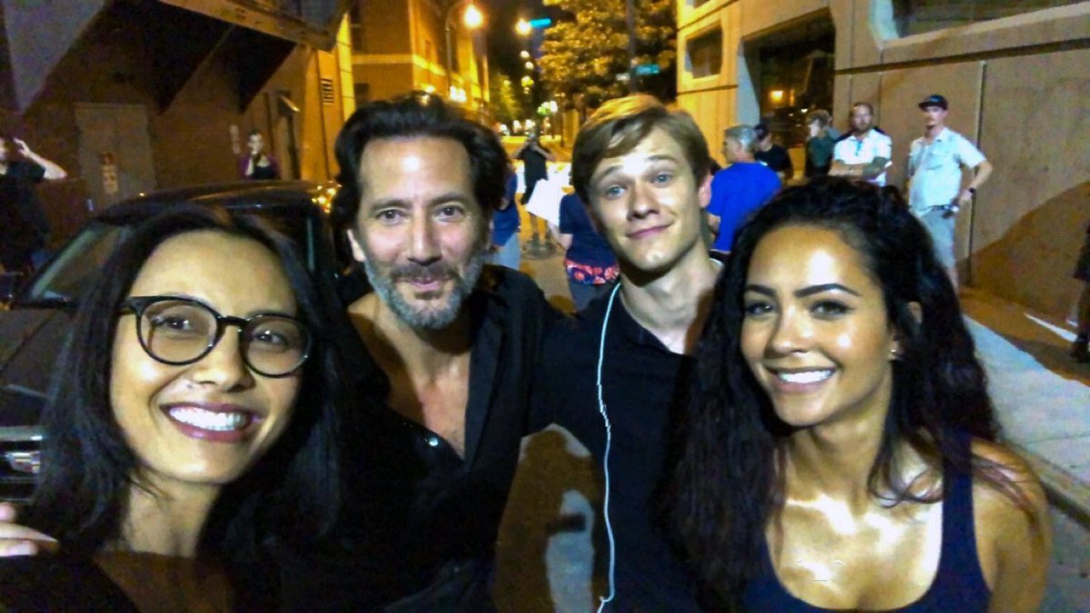 cusickgallery's tweet photo. Thank you to Levy (on IG @hellofromlevy ) for original photo and to @Tat_Yatanis for the edit. Looks like it was a hot Atlanta night, in more ways than one! 🔥♥️🔥 ♥️ @hicusick @lucastill @Trizzio @LevyTran @MacGyverCBS #season4 https://t.co/Zwhc2HX3cD