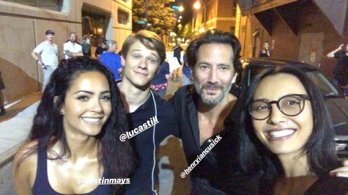 cusickgallery's tweet photo. Thank you to Levy (on IG @hellofromlevy ) for original photo and to @Tat_Yatanis for the edit. Looks like it was a hot Atlanta night, in more ways than one! 🔥♥️🔥 ♥️ @hicusick @lucastill @Trizzio @LevyTran @MacGyverCBS #season4 https://t.co/Zwhc2HX3cD