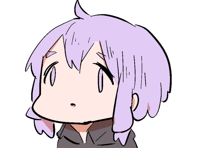 ねむくて何もできない時の顔 