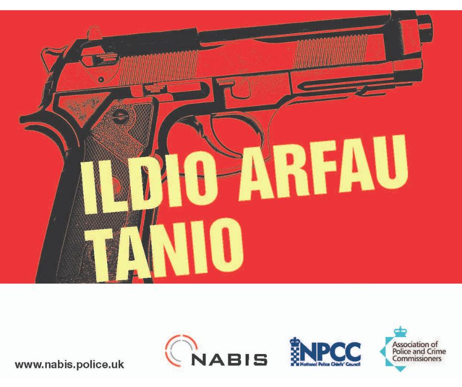 DyfedPowys's tweet image. Daw #OpAztec, yr ymgyrch genedlaethol ar gyfer ildio arfau saethu, i ben ddydd Sul. Peidiwch â cholli’ch cyfle i gael gwared ar fwledi neu arfau saethu anghyfreithlon. 

Mwy: dyfed-powys.police.uk/cy/newyddion/d…