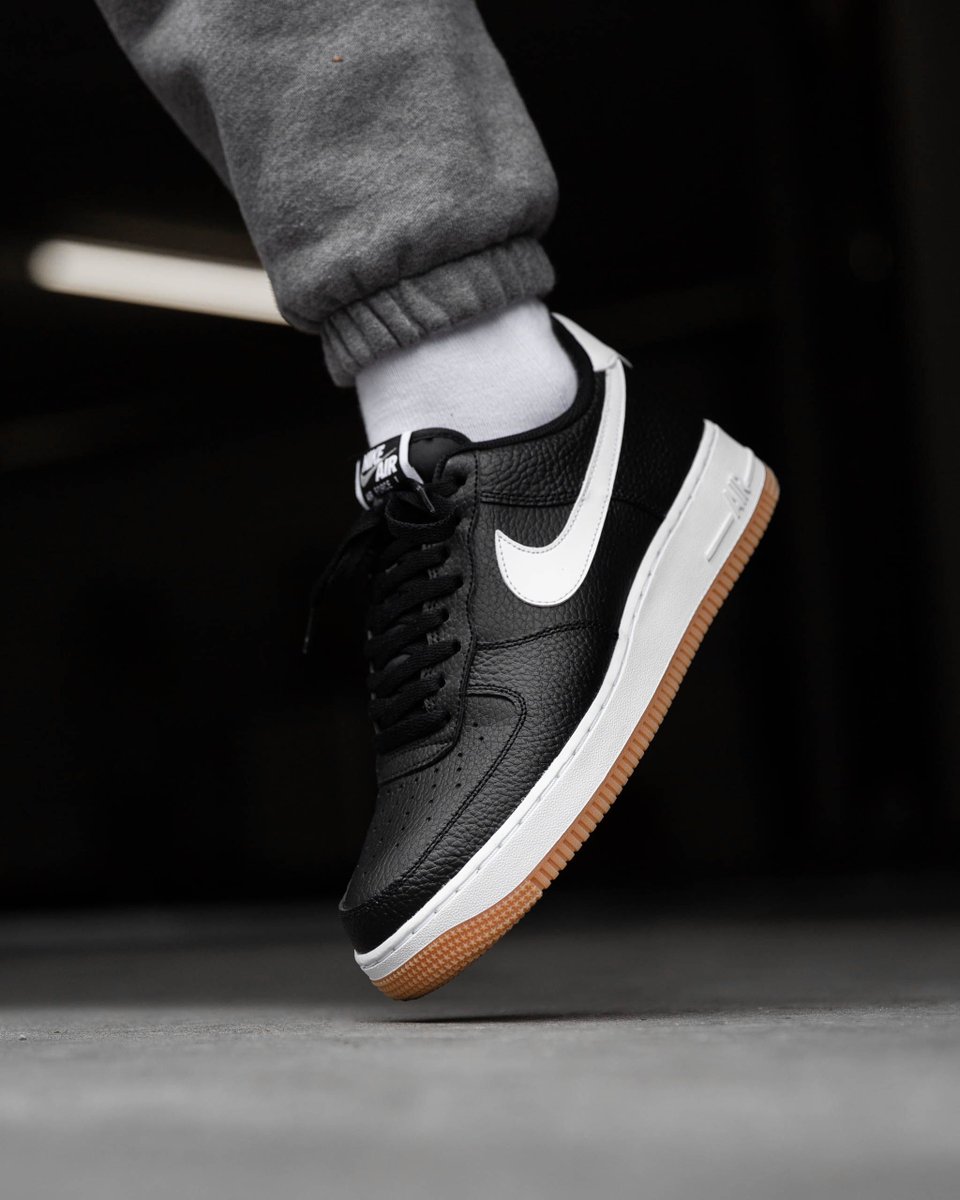 air force 1 black white wolf grey