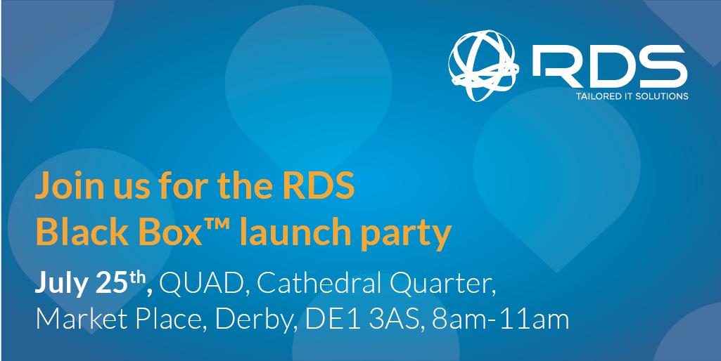 RDSGlobalLtd's tweet photo. We're now just weeks away from the #RDSBlackBox launch party! We've got lots of exciting talks and surprises in store and we look forward to seeing you there!  @derbyquad #StepIntoTheBox #QuadEvents #DerbyEvents https://t.co/isUnGkFLGc