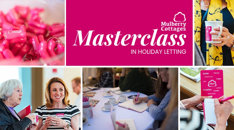 ✨ FREE Masterclass series now launched for Autumn 2019 🍂✨

Learn how to run your own holiday let 🏡

Kent | 10th September 2019
Sussex | 17th September 2019
Cotswolds | 3rd October 2019
Dorset | 15th October 2019 
Hampshire | 16th October 2019

bit.ly/2Sa49lP