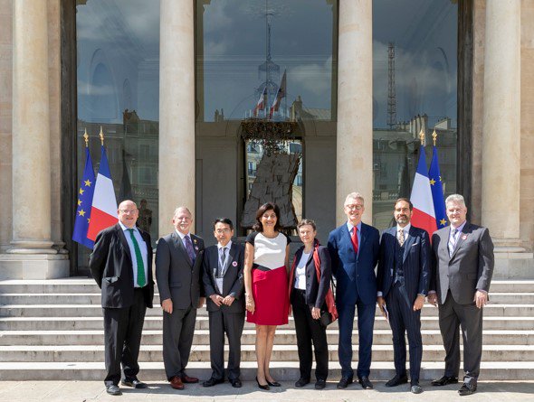 🇪🇺⚖️CCBE Vice-President <a href="/JamesMacGuill/">James MacGuill</a> is at G7 to represent the profession of lawyers in Europe.

🇪🇺⚖️Le vice-président du CCBE <a href="/JamesMacGuill/">James MacGuill</a> est au G7 pour représenter la profession d'avocat en Europe.

#G7Avocats #G7Lawyers