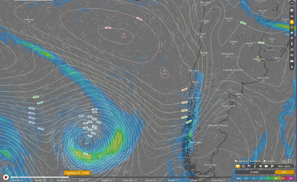 EspinosaMeteo's tweet photo. #SequiaenChile
La proyección que indican los modelos meteorológicos indican que no habrá precipitaciones por los próximos 10 días
Todo se concentra desde el maule al Sur
@ValparaisoInfo @valparaiso @vinadelmar @evertonsadp @bomberosvina @CBV1851 @michelleadamv @EduardoTVT @biobio https://t.co/GXwd9lz6K7