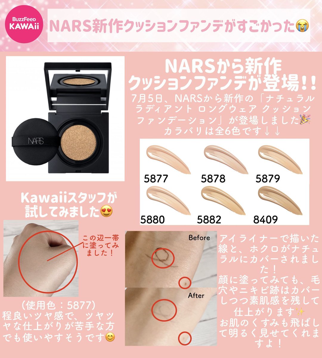 注目の福袋をピックアップ！ NARS クッションファンデ 5880 econet.bi