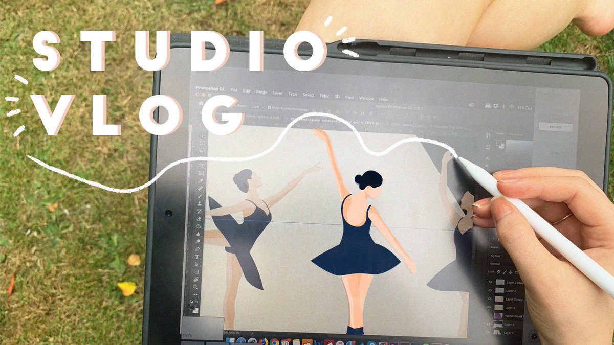 SophiMelissa's tweet photo. A little studio vlog, ft an exciting trip to London and a portfolio piece process from sketches to finished artwork using both @Astropad and @Procreate #illustuber #illustration
https://t.co/kHikswdB6i https://t.co/KPxHTNvcYr