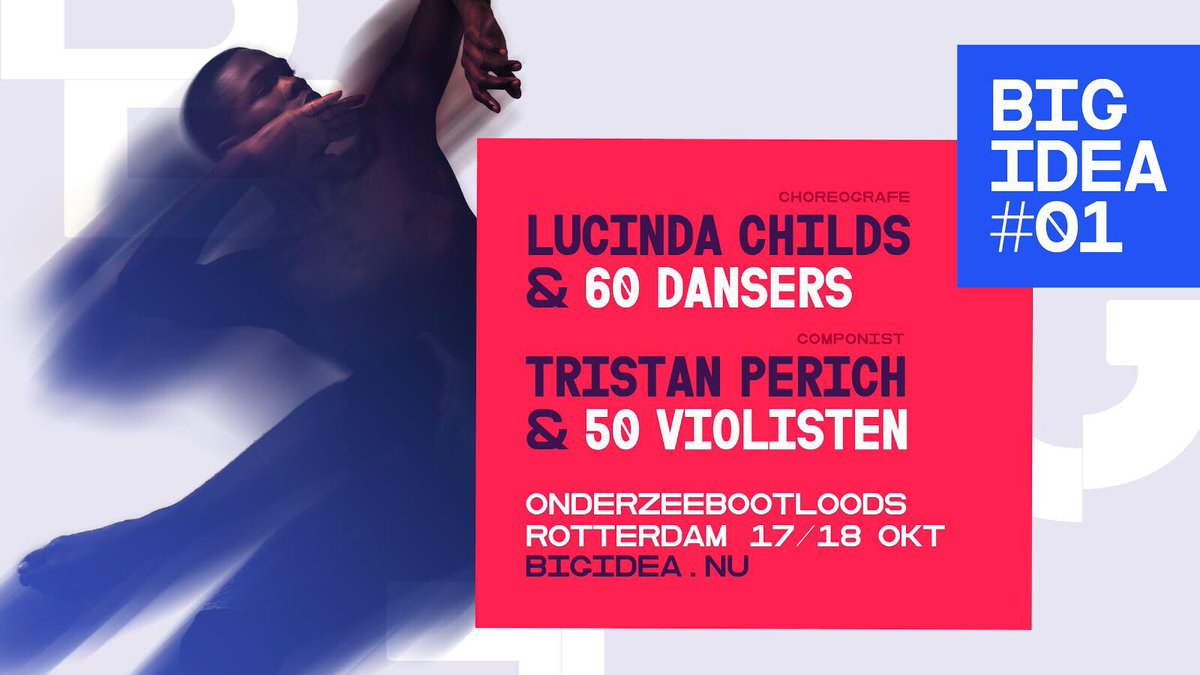Léon van Geest and I launch BIG IDEA Foundation! <a href="/bigidea01/">bigidea01</a> 1st project with <a href="/tristanperich/">Tristan Perich</a> Lucinda Childs <a href="/lcdnce/">lucinda childs</a> Doug Perkins <a href="/DougPerkin/">douglas perkin</a> with 50 violinists &amp; 60 dancers @KonContweets <a href="/codartsrdam/">Codarts</a> in RDM Submarine Wharf <a href="/RDMRotterdam/">RDM Rotterdam</a>  Back to my roots. bigidea.nu