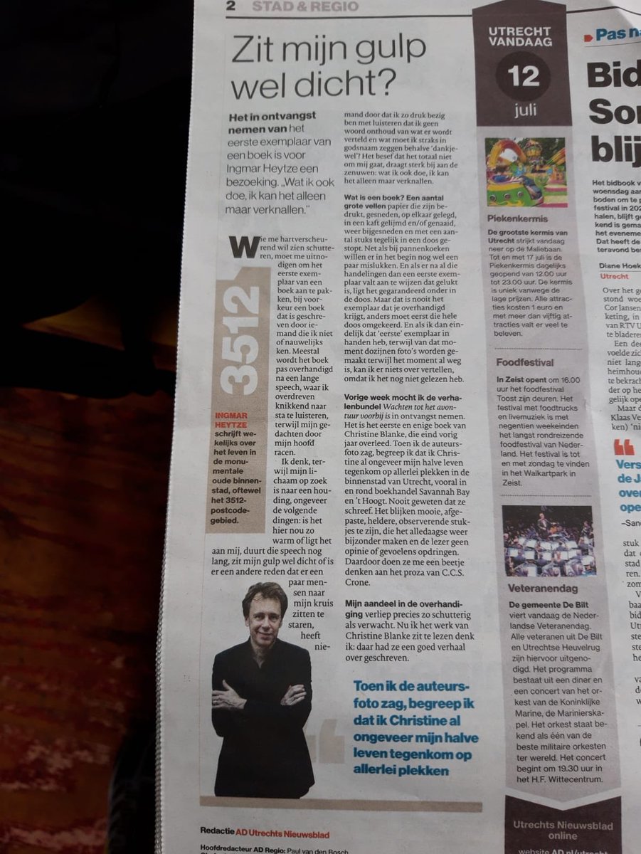 Klopt, <a href="/ingmarheytze/">Ingmar Heytze</a>, daar zou ze een mooi verhaal over geschreven hebben. Verhalenbundel te koop via stemmenexpert.nl en bij @Savannah_Bay