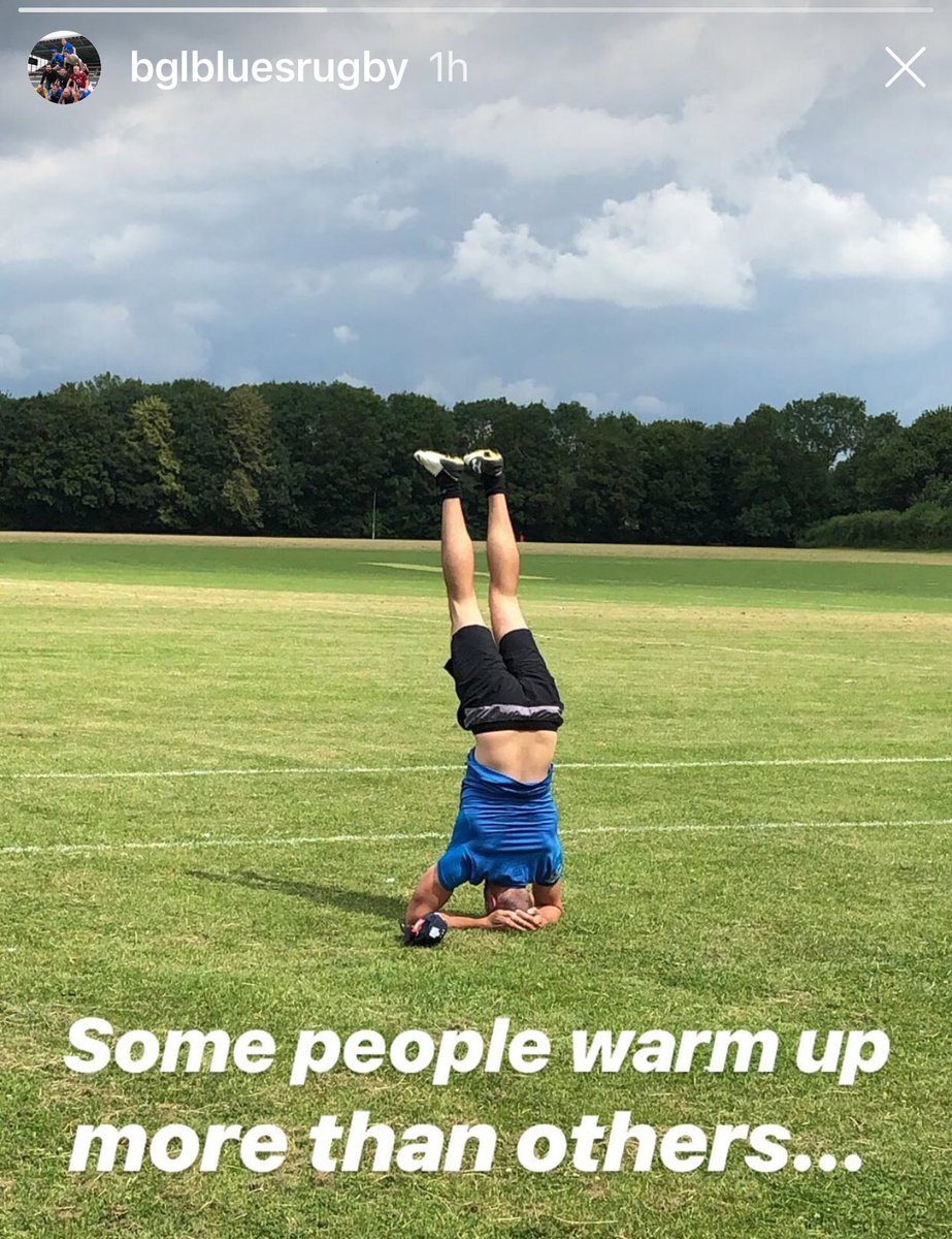 bglbluesrugby's tweet photo. Excellent session today blues, gave it some gusto 😁. Check out how one blue starts... https://t.co/h68mFP64SK