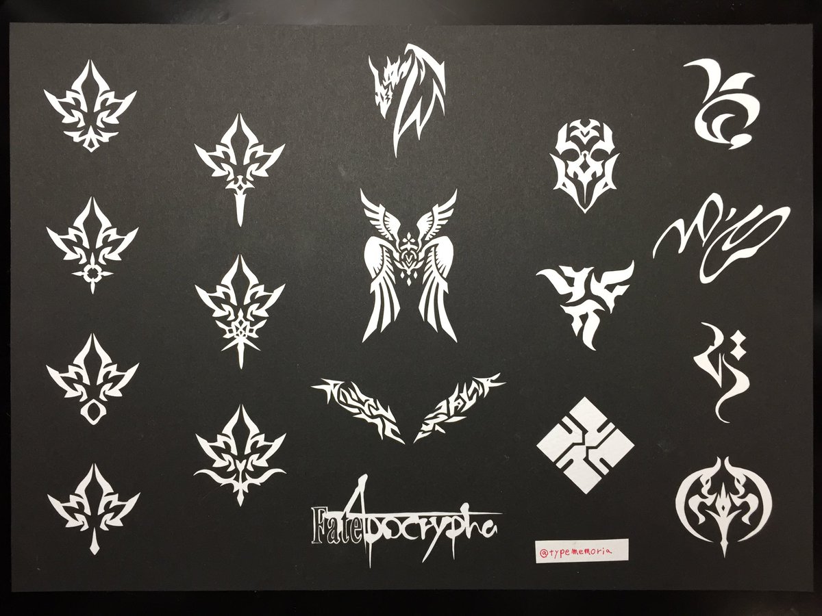 prototype_0217's tweet photo. 「Fate/Apocrypha」
令呪

#切り絵
#Fate
#FGO https://t.co/RZRy3r4Dx4