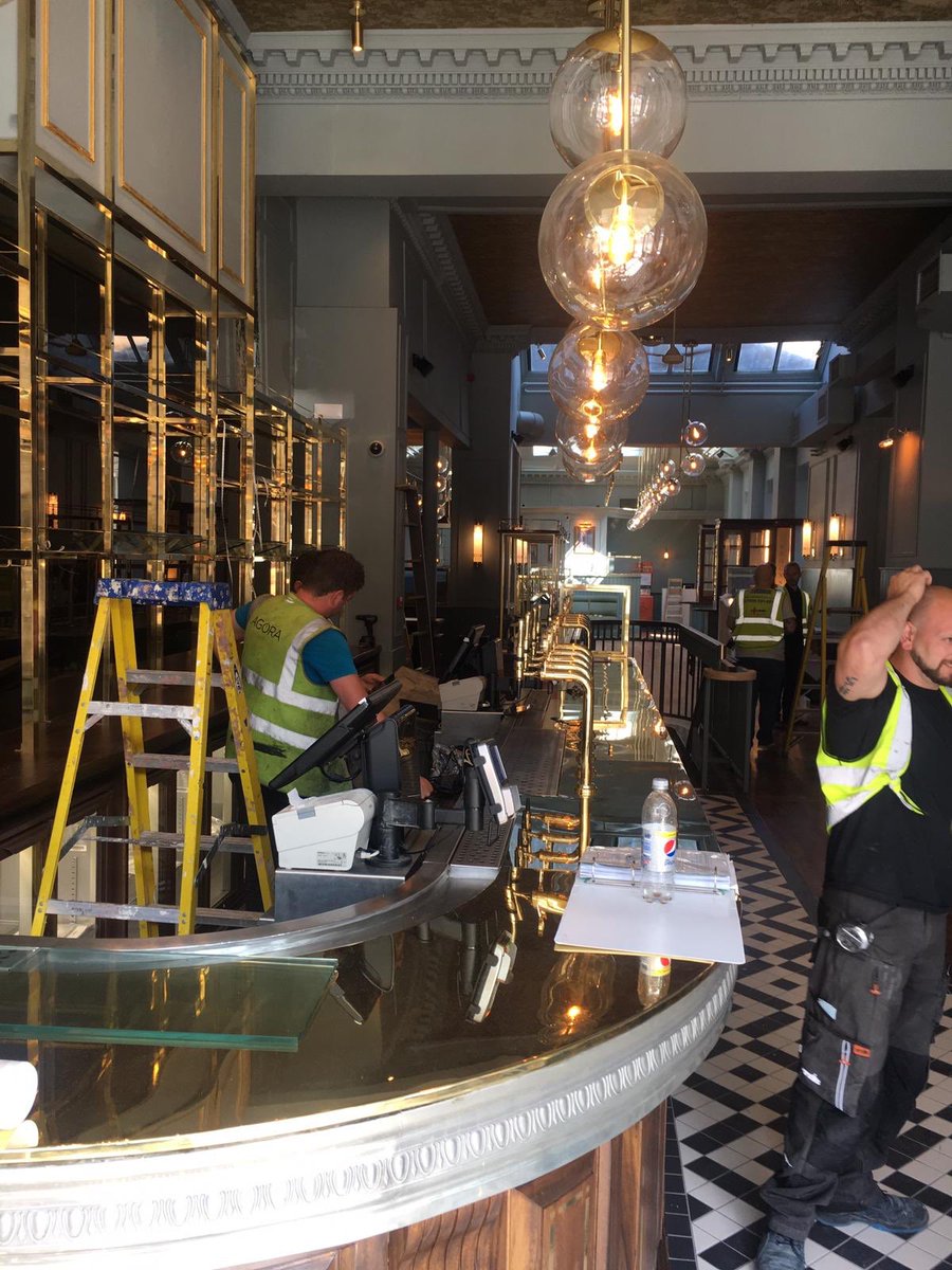 BrownsEdinburgh's tweet photo. It's only a week until we re-open our doors and reveal our exciting transformation. Secure your table now - https://t.co/yOJtaacmkL https://t.co/fqkncKtt2I