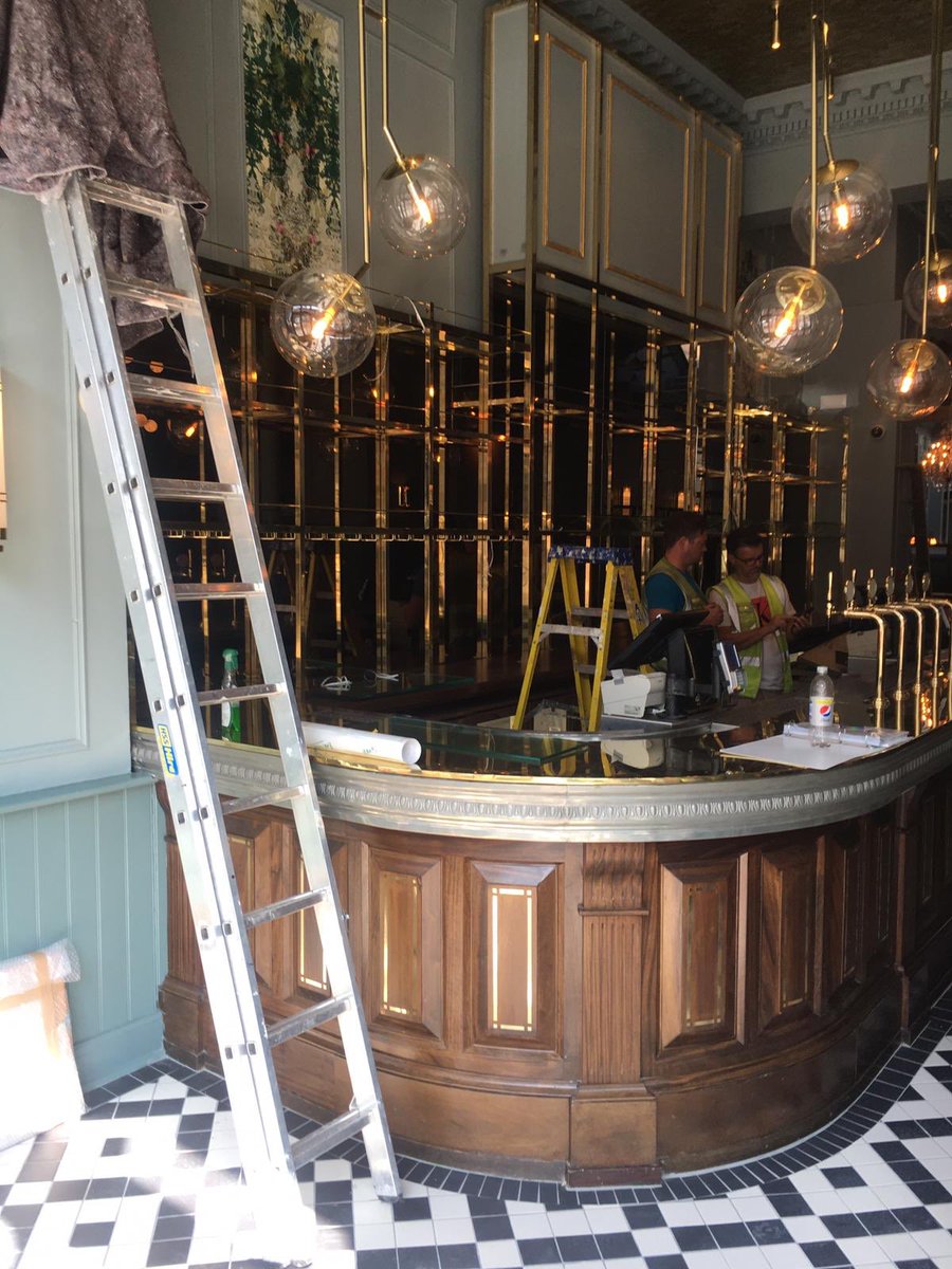 BrownsEdinburgh's tweet photo. It's only a week until we re-open our doors and reveal our exciting transformation. Secure your table now - https://t.co/yOJtaacmkL https://t.co/fqkncKtt2I