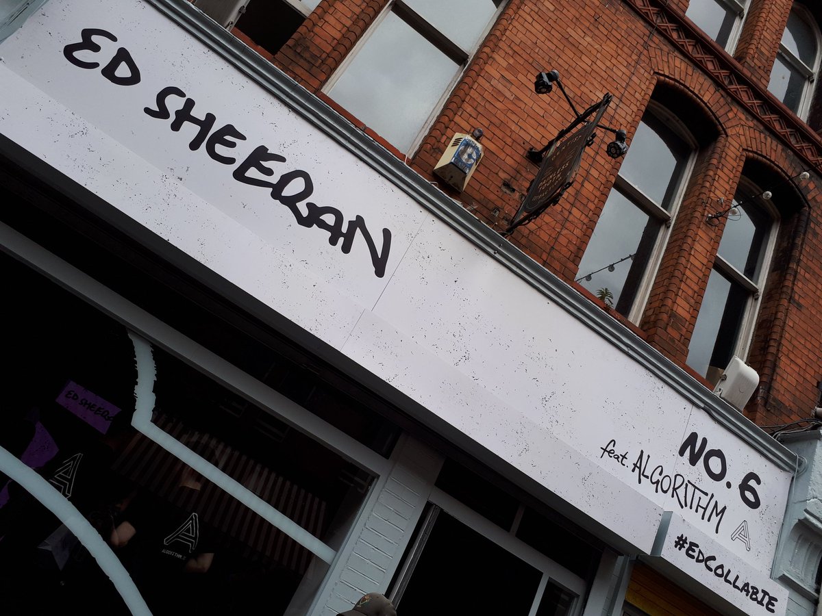 thegoodlimbo's tweet photo. It's @Muir72 here. I find music great for my #MentalHealth and Ed Sheeran is one of my favourite artists so I've just been to visit his popup shop in Dublin. Check one out if you can, the interactive screen is amazing. #EDCOLLABIE #EDCOLLAB #EdCollab19 #FridayFeeling @StuartCamp https://t.co/zuAFoUI6pv
