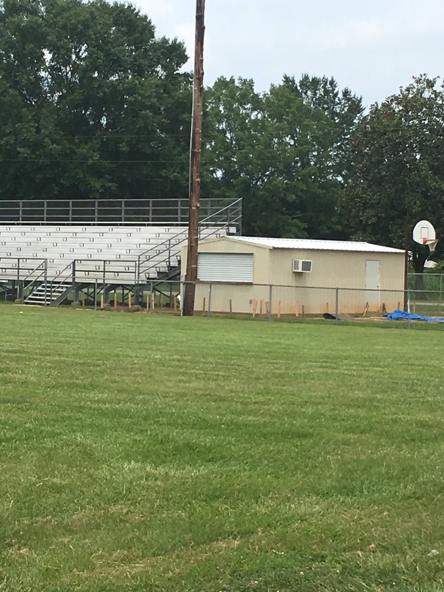 Shane_T_Smith's tweet photo. Washington Parish School System Capital Improvements- @VarnadoHigh Football Stadium will have a new Visitors Side Restroom/Concession this year.. #progress https://t.co/TE8qHvEkGR