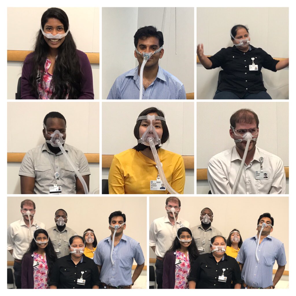 See what your patients experience. Our fellows in boot camp CPAP mask fitting session