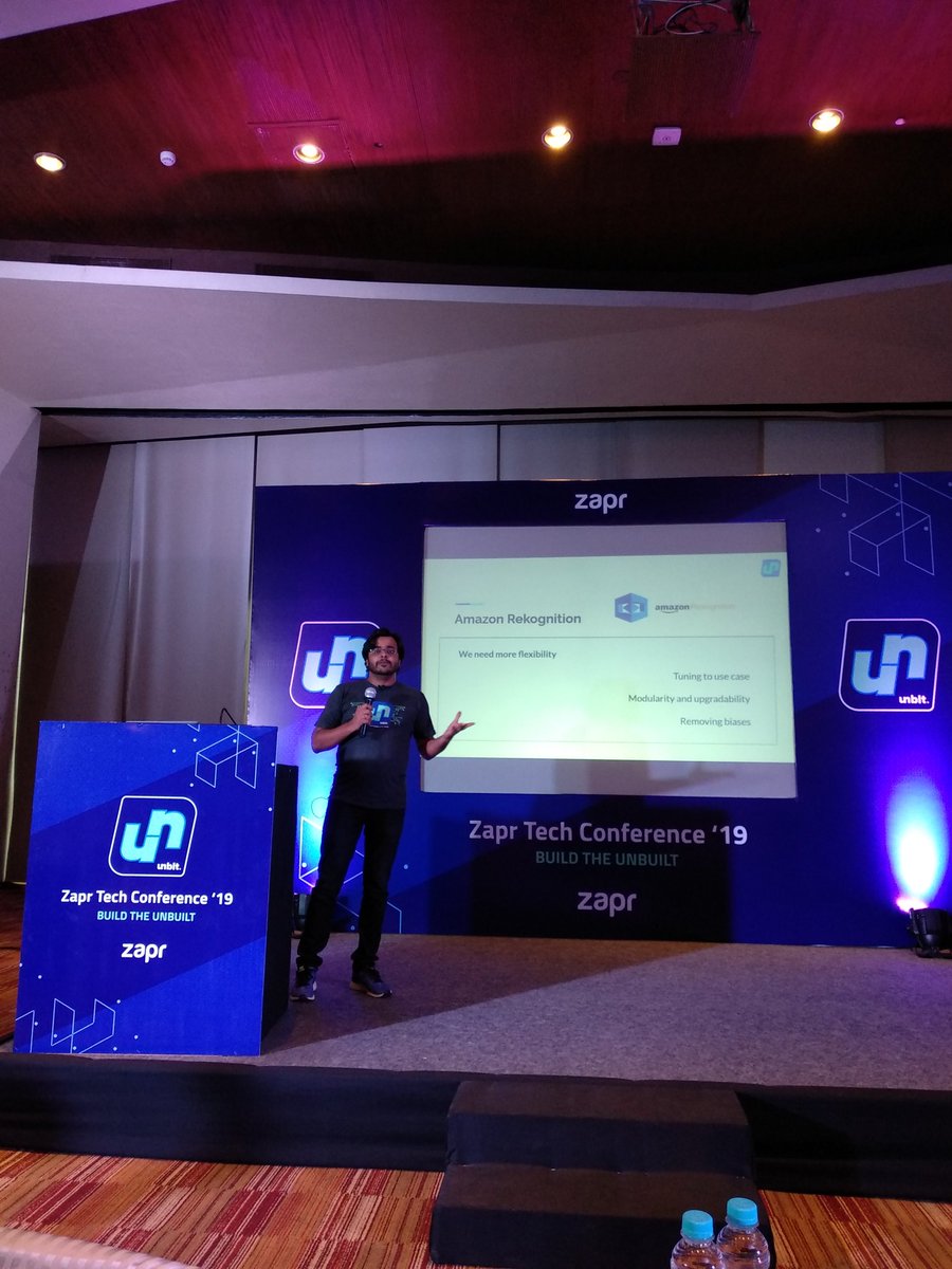 zaprindia's tweet image. @litankumar , Manu Vajpai and Srinath Sridharan from Zapr&apos;s R&amp;amp;D talk about their latest exciting work on facial recognition! #ZaprTechCon19 #UNBLT
#imagerecognition #MachineLearning