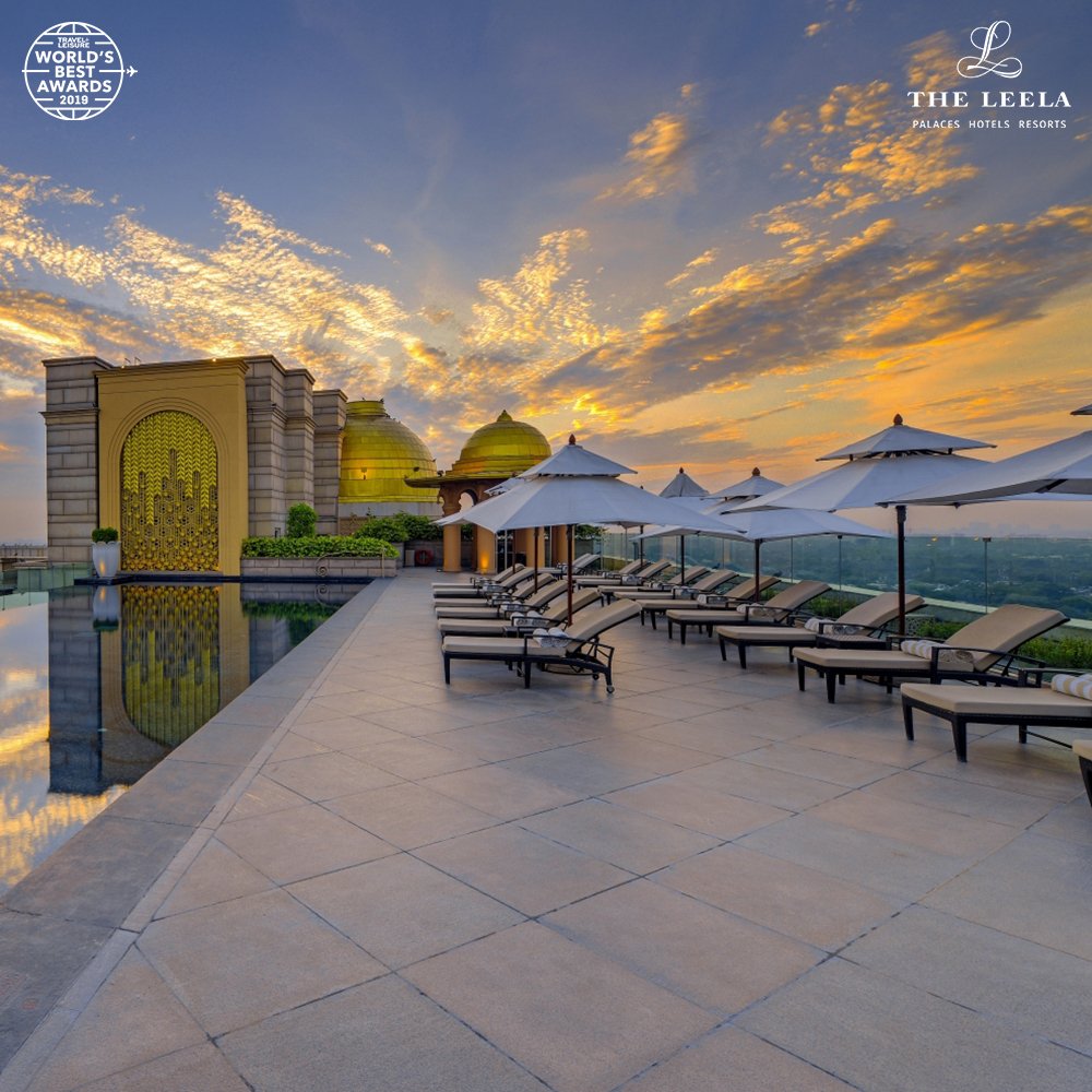 TheLeelaHotels's tweet photo. #TheLeelaPalace #NewDelhi has been voted #3 among Top Hotels in Asia by the guests in @TravelLeisure World’s Best Awards 2019 survey. We cannot thank our guests and travelers enough for the immense love and support they have bestowed upon us. #TheWorldIsInvited #TheLeela https://t.co/FmatjmP5qG