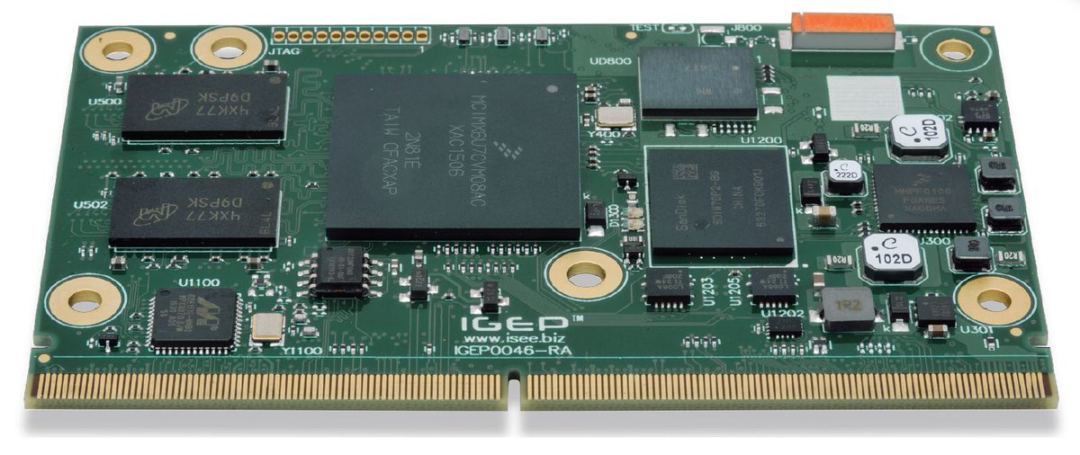 AndreasBayer's tweet photo. ICEP SMARC iMX6 ist ein SoM im SMARC-Format. Das Modul ist mit allen Varianten des i.MX6 von NXP erhältlich und bietet neben USB2.0 Host/OTG, HDMI für Displays, ein MIPI-Kamera-Interface, Bluetooth, WiFi, CAN, SATA, PCIe 2.0 vielen weitere Standardschnittstellen. https://t.co/BWapk2Xt1r