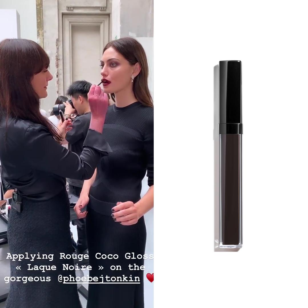Dress Like Phoebe Tonkin on X: 11 July [2019]  On Phoebe Tonkin IG  stories you can see #chanel Les 4 Ombres Multi-Effect Quadra Eyeshadow  ($62) in 332 Noir Supème and 334