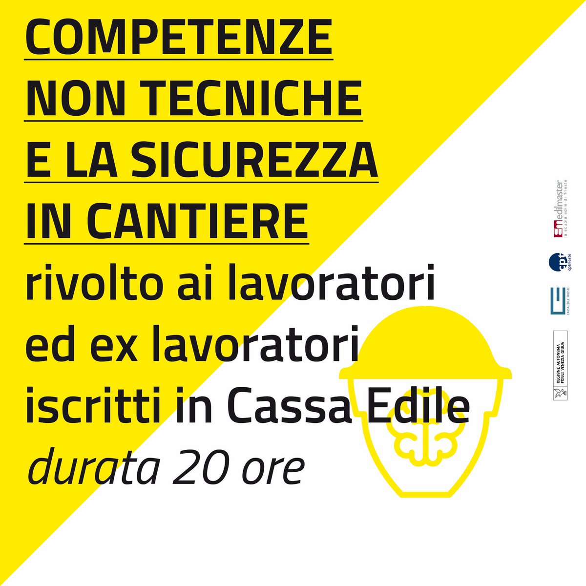 edilmasterts's tweet photo. CORSI IN PARTENZA!
Un nuovo approccio alla cultura della sicurezza!
Chiedici informazioni oppure contatta la @cassaediletrieste !!!
#edilmaster #trieste #cassaediletrieste #fvg #fvglive #triestesocial #sicurezza https://t.co/SEp2HIOvAX